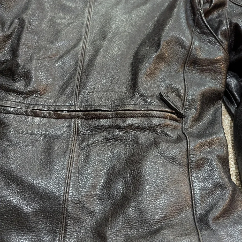 HARLEY DAVIDSON FXRG Leather Jacket Medium